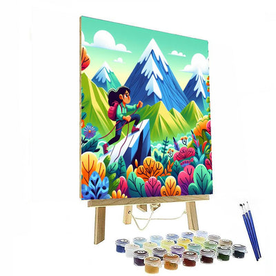 Mountain Explorer Paint By Numbers Art