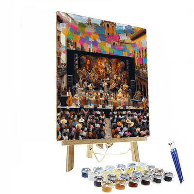 Festival Internacional De Cervantino - Guanajuato, Mexico Paint By Numbers Kits