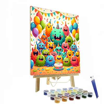 Monster Mash Paint By Numbers Kits