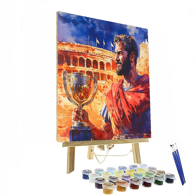 Hercules' Olympic Triumph - Disney Inspired Paint By Color