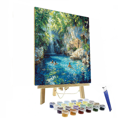 Cenotes Of Yucatán - Yucatán Peninsula Paint By Numbers Kits