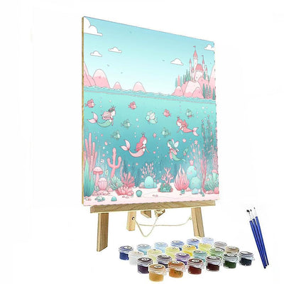 Underwater Fairyland DIY Paint By Numbers