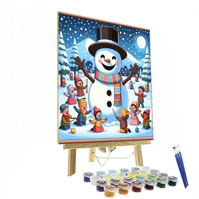 Winter Wonderland Quest Paint By Color