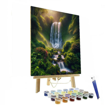 Whimsical Waterfall Magic Painting By Numbers Kit