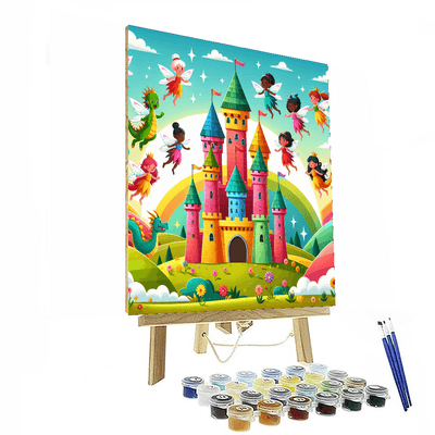 Joyful Fairy Tale Adventure Painting By Numbers Kit