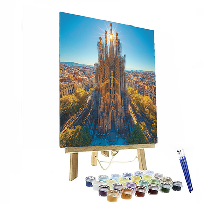 Sagrada Família Tower Numbered Painting Kits