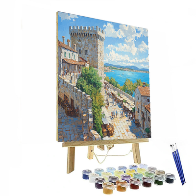 Old Town Of Dubrovnik - Croatia DIY Paint By Numbers