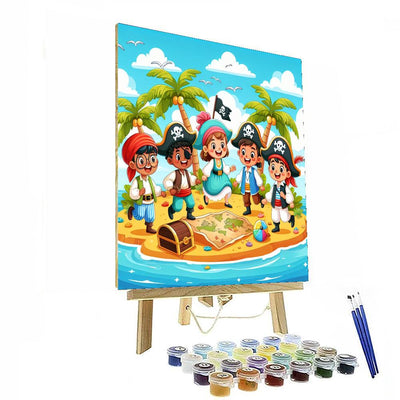 Pirate Pals Painting By Numbers Kit