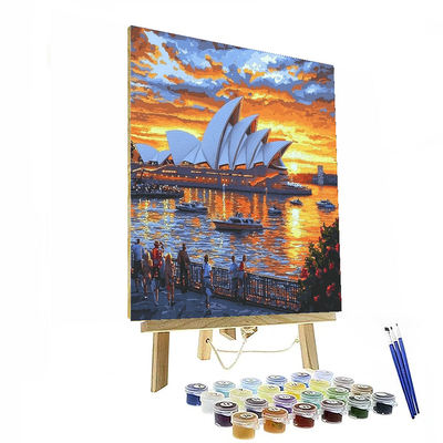 Sydney Opera House Paint By Color