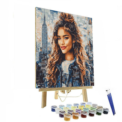 Zendaya: The Modern Muse And Rising Star As Mj Numbered Painting Kits