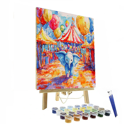 Dumbo's Circus Dreams - Disney Inspired Paint By Numbers Kits