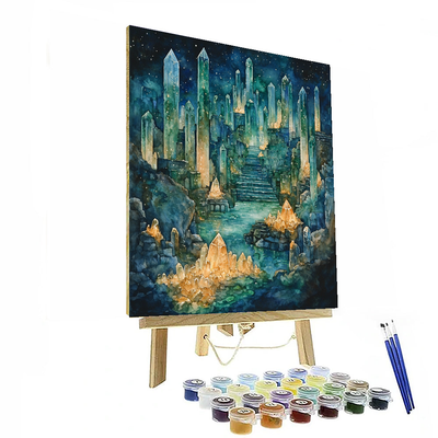 Kida's Atlantis Discovery - Disney Inspired Paint By Numbers Kits