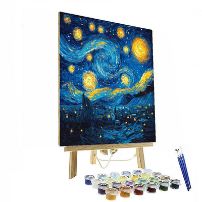 Vincent Van Gogh Inspired Radiance Of The Cosmos  Numbered Painting Kits