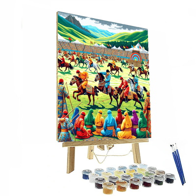 Naadam Festival - Mongolia Paint By Number