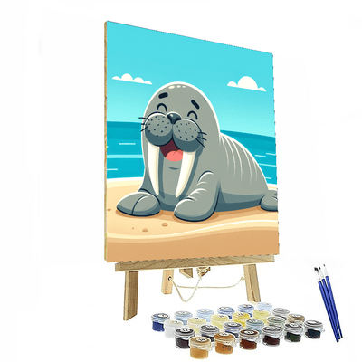 Wacky Walrus Painting By Numbers Kit