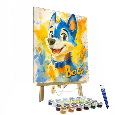 Bolt's Doggie Adventures - Disney Inspired Paint By Color