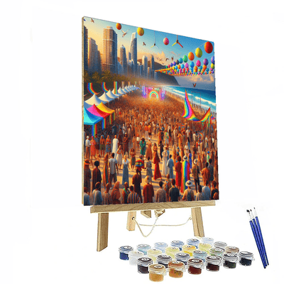 Glitter Festival - Australia Painting By Numbers Kit