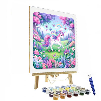 Magical Unicorn Paradise Painting By Numbers Kit