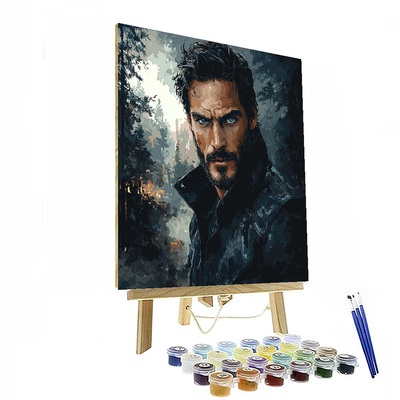 Hugh Jackman: Unleashing The Wolverine Within Paint By Number