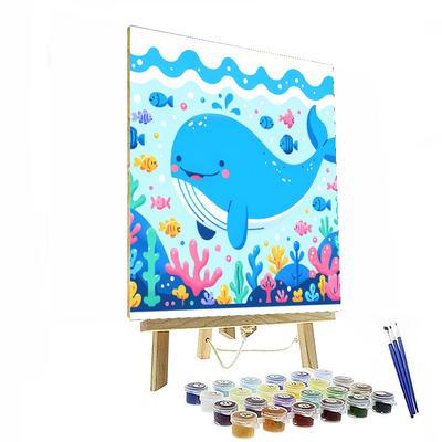 Gentle Whale Encounter Paint By Numbers Kits