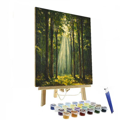 Thomas Cole Inspired Echoes Of The Forest  Paint By Numbers Kits