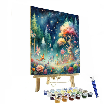 Fantasy Forest Creatures Paint By Color