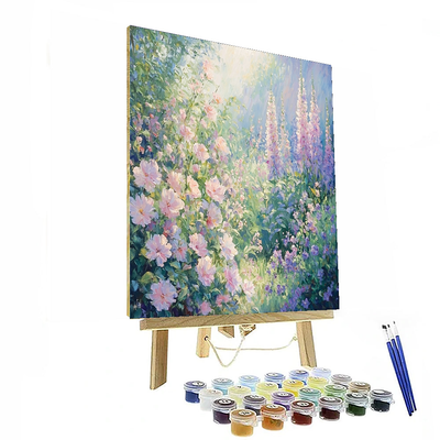 Claude Monet Inspired Monet's Floral Dream  Paint By Numbers Art