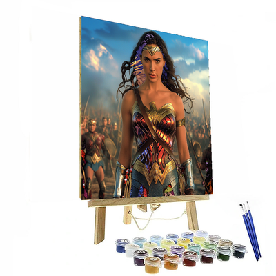 Gal Gadot: Wonderous Charm And Strength Paint By Number