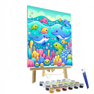 Magical Underwater Kingdom Paint By Color