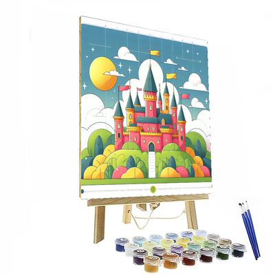 Magic Castle Mystery Paint By Numbers Kits