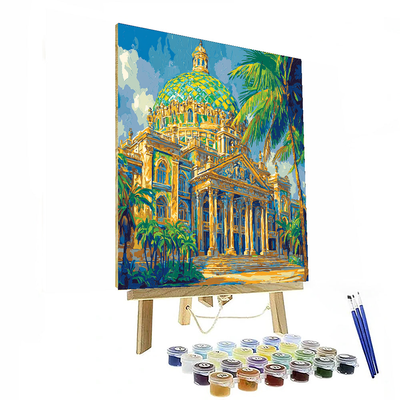 Teatro Amazonas - Manaus, Brazil Numbered Painting Kits