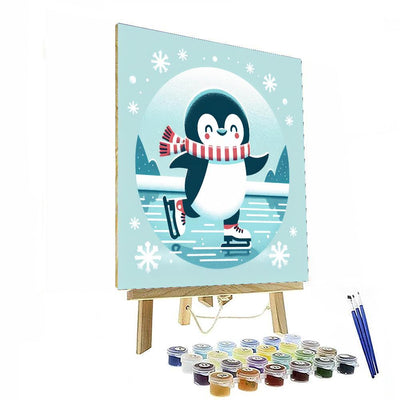 Winter Wonderland Penguin Numbered Painting Kits