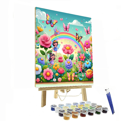 Magical Garden Party Number Painting