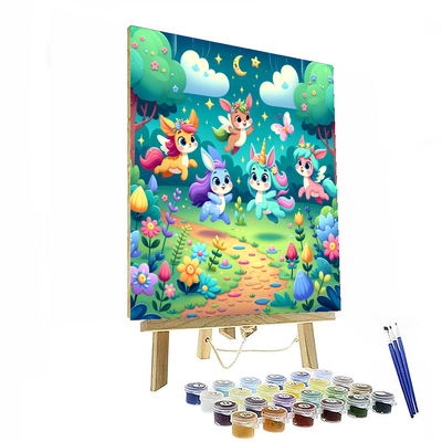 Magical Garden Adventure Paint By Number