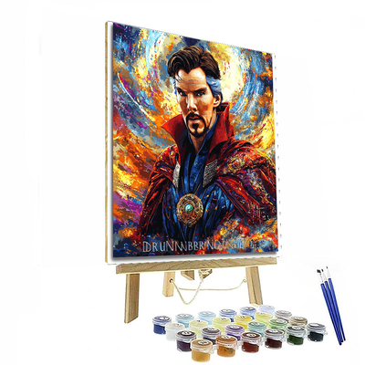 Benedict Cumberbatch: The Enigmatic Mind Of Doctor Strange Paint By Numbers