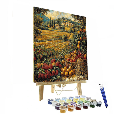 Jean-François Millet Inspired Rural Harvest Time  Paint By Numbers Kits