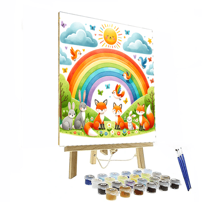 Colorful Rainbow Journey Paint By Numbers Kits