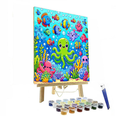 Explorers Of The Deep Sea DIY Paint By Numbers