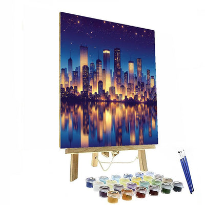 Timeless City Nights DIY Paint By Numbers