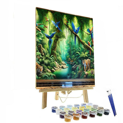 Tropical Jungle Expedition Paint By Number