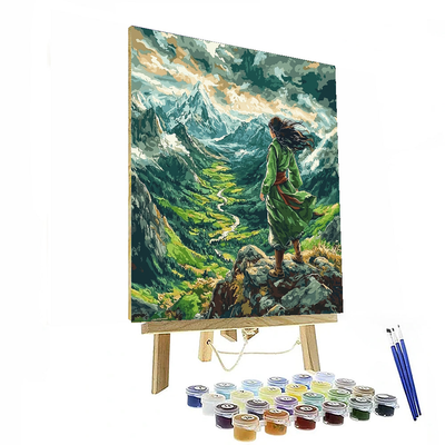 Mulan's Adventure In The Mountains - Disney Inspired Numbered Painting Kits