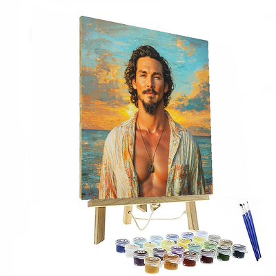 Matthew Mcconaughey: All Right Adventure Awaits Painting Number Kit