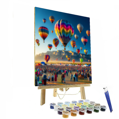 International Balloon Fiesta - United States Paint By Color