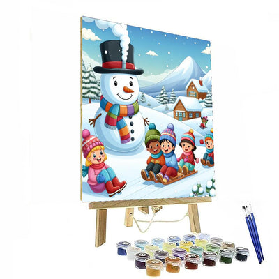 Winter Wonderland Extravaganza DIY Paint By Numbers