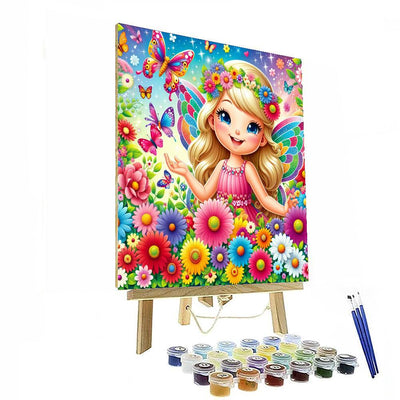 Fantastic Flower Fairy Painting Number Kit