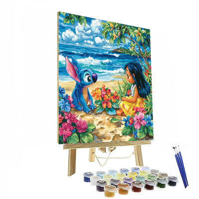 Lilo And Stitch's Ohana Adventure - Disney Inspired Paint By Numbers Kits