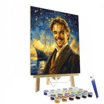 Leonardo Dicaprio: Champion Of Change Beyond Titanic Numbered Painting Kits