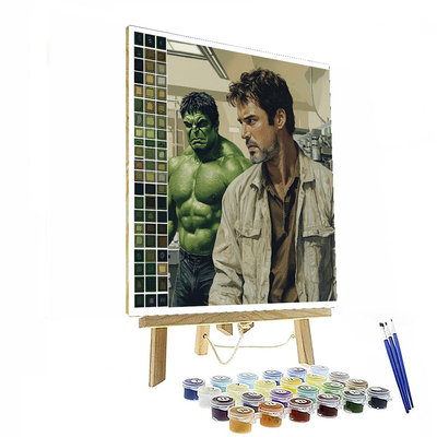 Mark Ruffalo: The Intellect Within The Hulk Paint By Numbers Kits