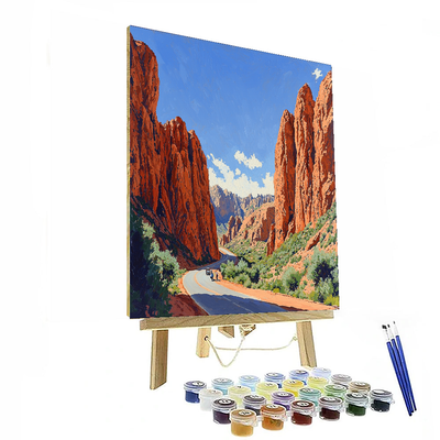 Dades Gorge - Tinghir Painting Number Kit