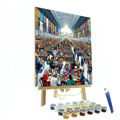 Tunis International Book Fair Painting By Numbers Kit